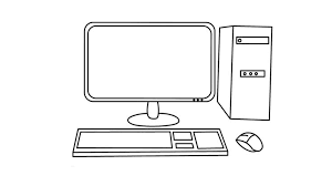 How To Draw A Computer Easy For Kids, Full Video Tutorial In This Blog Post  For You And I Will Give You … | Computer Drawing, Nature Drawing For Kids,  Easy Drawings