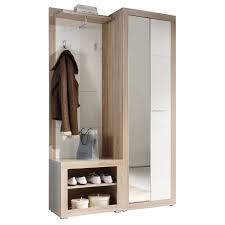 Viene proposto nella finitura bianco/specchio e con lunghezza 180 cm. Canbe Armadi Con Ante A Specchio