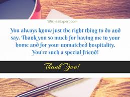 Thank you for your hospitality. 20 Best Thank You For Your Hospitality Messages Wishes Expert