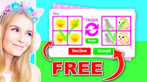 That's why getting some free pets in adopt me could be the perfect way to get you up and running. Trading Free Items In Adopt Me This Really Worked Roblox Youtube