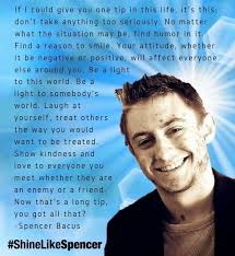 Shine Like Spencer Day Celebration and Birthday Wishes