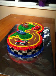 3rd Birthday Car Birthday Cake For 3 Year Old Boy Lightening Mcqueen Cake For My Son S 3rd Birthday Lightning Mcqueen Birthday Cake Mcqueen Cake Lightning Mcqueen Cake