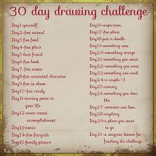 Pin By Drawing And Art On Group Art Drawing Challenge 30 Day Drawing Challenge Challenges