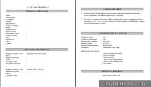 Lepasan spm mahupun graduan mula mencari contoh resume lepasan spm. Sample Resume Untuk Memohon Kerja