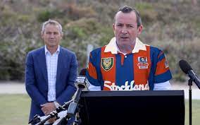 * roger cook continues as health minister, also adding state development, jobs and trade to his responsibilities. Wa Premier Mark Mcgowan Wears Some Creepy Sleeved Gurnsey To Work Today The Betoota Advocate