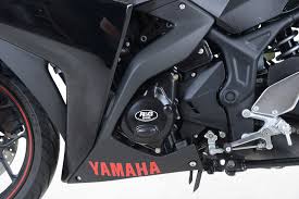 The engine produces a maximum peak output power of 35.00 hp (25.5 kw)) @ 12000 rpm and a maximum torque of. Yamaha Yzf R25 2014 2020 R G Engine Case Cover Race Kit 2pc Kec0078r Spengineering Co Uk