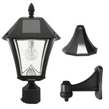 Kemeco has a solution if you are conscious about your budget as it promotes solar post or garden lighting. Solar Post Lighting Outdoor Lighting The Home Depot