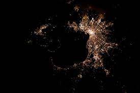 Different Cities Seen At Night From The International Space Station Night City Space Pictures Image