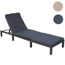 Des chaises longues de jardin en version de luxe ! Mendler Chaise Longue Hwc A51 Polyrotin Bain De Soleil Transat De Jardin Basic Anthracite Coussin Gris Pas Cher Achat Vente Transats Chaises Longues Rueducommerce