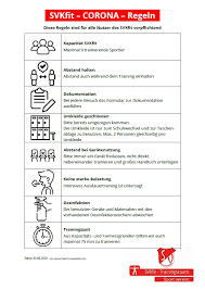 Das gilt ab dezember, an weihnachten und silvester. Svk Corona Regeln Ubersicht Sportverein Kirchzarten E V