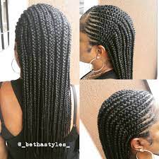91 Likes 3 Comments Imebet Bethastyles On Instagram Box Braids In Back Cornrows In Front Bethas Braids For Black Hair Hair Styles Single Braids