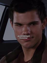 Jacob's Loving Gaze at Renesmee in Twilight