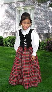 Scottish Tartan Three Piece Traditional Dress For Girls Tartan Dress Outfit Scottish Costume Tartan Dress