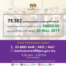 Jadual pembayaran pencen yang disertakan ini adalah rasmi berdasarkan rujukan mysumber menerusi jadual yang dikeluarkan oleh portal pencen jabatan perkhidmatan awam (jpa). Jabatan Perkhidmatan Awam On Twitter Penerima Pencen Di Bawah Rm1 000 00 Yang Mempunyai Sebarang Pertanyaan Lanjut Mengenai Bayaran Khas Rm500 00 Secara One Off Boleh Hubungi Talian 03 8885 4648 4432 4667 Hari Bekerja 9 Pagi