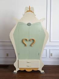I Made A Beauty And The Beast Inspired Costume Wardrobe For My Niece Madame De La Grande Bouch Disney Room Decor Beauty And The Beast Bedroom Disney Furniture
