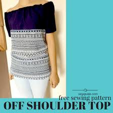However, if you use a shirt with a looser fit, you may want to wrap the. 3 Ways To Make An Off Shoulder Top Free Sewing Tutorial Sew Guide
