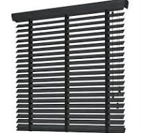 Zwarte Houten Jaloezie Harmony Ladderband 50mm Op Maat ...