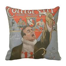 College Yell Pillow Pillows Throw Pillows Decorative Throw Pillows
