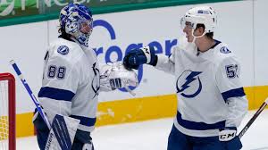 Andrei vasilevskiy was one of the nhl's three stars for the week ending on february 9. Vasilevskiy Records Third Shutout In Row As Lightning Blank Stars Sportsnet Ca