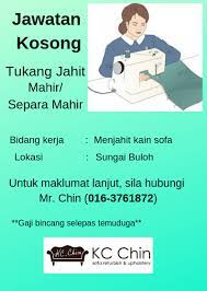 Nombor telefon dan faks : Jawatan Kosong Kc Chin Sofa Refurbish Upholstery Facebook
