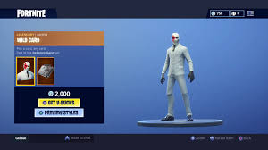 First released in the fortnite store on 6 september 2018 and the last time it was available was 34 days ago. Fortnite Wild Card Skin Wallpaper 65204 1920x1080px