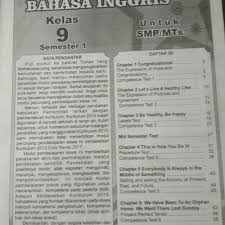 Jual Buku Smp Kelas 3 Buku Lks Bahasa Inggris Kelas 9 Semester 1 Jakarta Selatan Cakethassanah Tokopedia