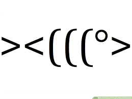 ⏩ faster emoji updates on the way for android apps. How To Create A Fish Using Keyboard Symbols 11 Steps