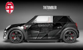 Mini Design Folierung The Tumbler Mini Cars Car Wrap Mini Cooper R56