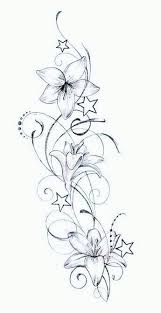 Epingle Par Toni Sur Tattoos Tatouage De Lys Dessins De Fleurs Pour Tatouage Tatouage