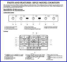 kitchenaid 36 5 burner gas cooktop