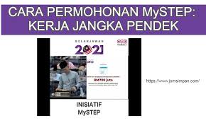 Jadi itulah sekilas tips saya untuk anda sekalian yang mau mengirim lamaran kerja melalui email. Cara Permohonan Mystep Kerja Jangka Pendek Jom Simpan