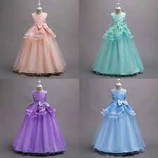 Jika menggunakan dress yang pilih yang bahannya kain katun. Jual Gaun Anak Pita Baju Princess Dress Pesta Anak Di Lapak Thujuuhholshop Bukalapak