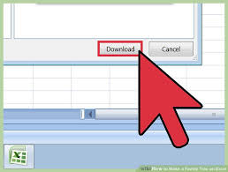 3 Ways To Make A Family Tree On Excel Wikihow