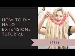 How To Diy Halo Extensions Tutorial Youtube Halo Extensions Halo Hair Extensions Halo Hair Extensions Diy