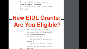 Eidl Grants Are Back Here S Who S Eligible Youtube