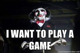 Second Life Marketplace Nerdgasm Halloween I Want To Play A Game Jigsaw