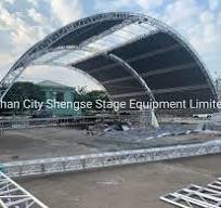 [Hot Item] Practical Triangle/Curved Light Weight Bolt Type Aluminum Roof  Truss for Indoor/Outdoor Event