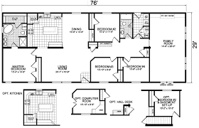 The various roof heights, roof brackets, and dormers create a level of intimacy, so that the house doesn't feel as large as it really is. Double Wide Mobile Homes Factory Expo Home Center