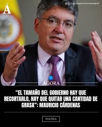 📉🇨🇴 Mauricio Cárdenas propone recortar el tamaño del Gobierno para  mejorar la sostenibilidad fiscal El exministro de Hacienda y precandidato  presidencial Mauricio Cárdenas afirmó en una entrevista radial que, si  llega a