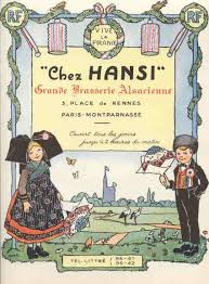 Chezhansi Carte Postale Affiches Retro Alsace
