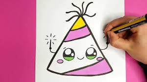How To Draw A Party Hat Easy And Cute Happy New Year Youtube Want to discover art related to party_hat? how to draw a party hat easy and cute happy new year