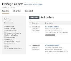 Pending Orders General Selling Questions Amazon Seller Forums