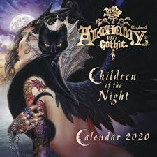 Alchemy 1977 Gothic 2020 Calendar Gothic Artwork Alchemy Gothic Alchemy 1977