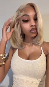 Blonde 13x4 Bob Wig Glam！！🤩🤩, Hair：13x4 613/27 bob wig！！, Valentine's Day  Event , 🔥Up to55% off, ✨𝐒𝐚𝐯𝐞 55% 𝐎𝐟𝐟 𝐂𝐨𝐝𝐞:Love25, #worldnewhair  #worldnewhairreview #lacewigs #wiginsrall #humanhair ...