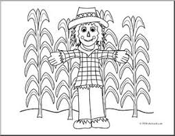 Maybe you would like to learn more about one of these? Clip Art Scarecrow 2 Coloring Page I Abcteach Com Abcteach