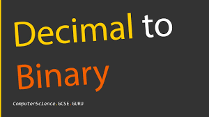 Divide by the base 2 to get the digits from the remainders Converting Decimal To Binary Computer Science Gcse Guru