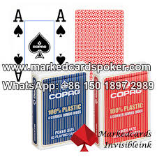 Copag has been the official playing cards of poker for the past 5 years! 100 Plastic Copag 4 Corner Index Cards
