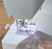 단추구멍 만들기(싱거 6199) - How To Use A Mechanical Buttonhole Presser Foot(SINGER  6199)