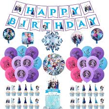 The challenge won't be coming up with ideas for decorations and games—it will be how to choose from so many potentials! All Goods Are Specials Dan Y S Pty Frozen Birthday Party Supplies Elsa Birthday Party Decoration Birthday Happy Banner Frozen Balloon Girl Birthday Party Decoration Hot Sports Www Mindwealth Co