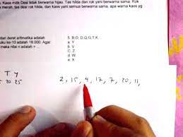 Check spelling or type a new query. Contoh Soal Deret Angka Dan Huruf Serta Pembahasannya